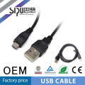 Transfert de données SIPU & charge du câble Micro USB pour téléphone portable
